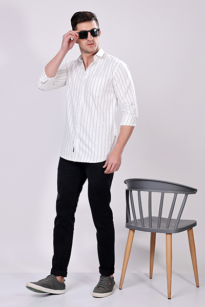 MENS BLACK LINING SHIRT